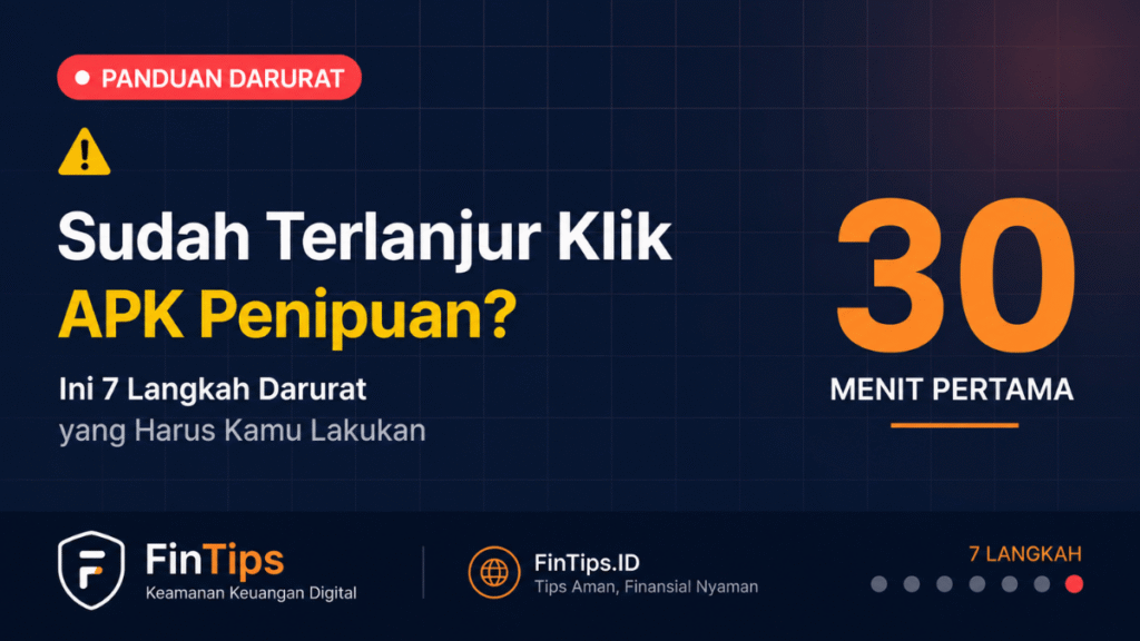 solusi terlanjur klik apk penipuan di wa